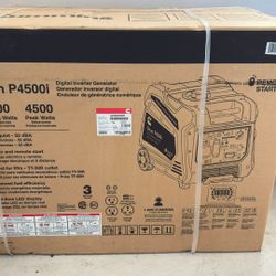 Oman P4500i Gas Generator - New In Box