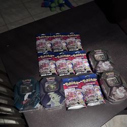 Pokémon Sleve And Tins