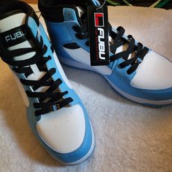 Brand New With Box With Tags Authentic Baby Blue FUBU Mens Shoes Size 12