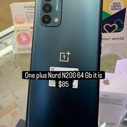 Unlocked - One Plus Nord N200 64 Gb 