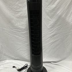 OmniBreeze Model DC2018 Oscillating Tower Fan Black Works