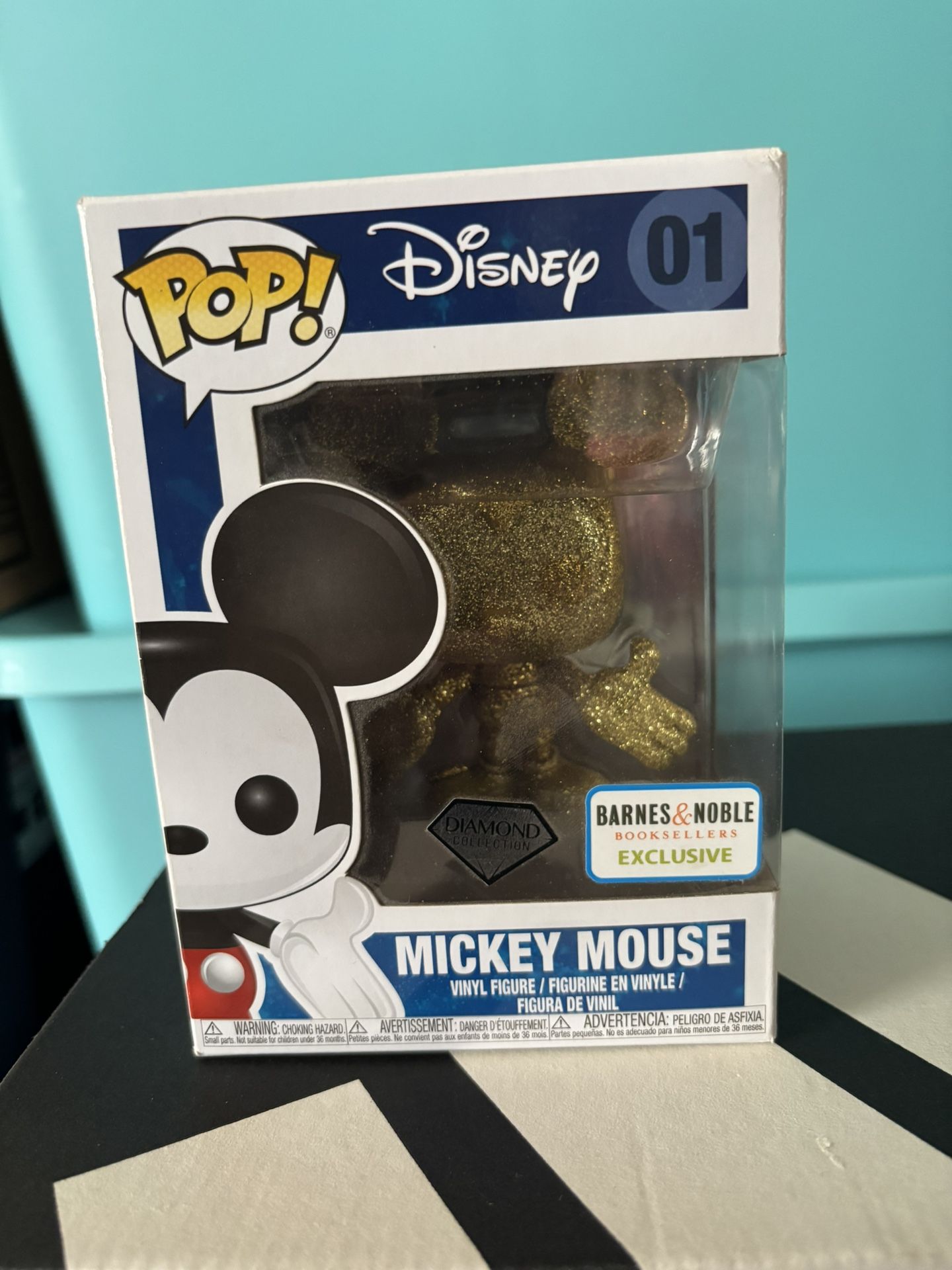 Diamond Mickey Mouse Funko Pop