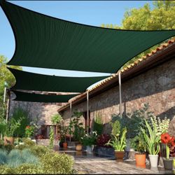 Green Sun Shade Sail Tarp 