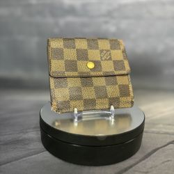 Louis Vuitton Damier Ebene Elise Wallet