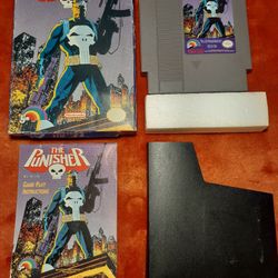 Nintendo NES Games- The Punisher (Complete in Box)