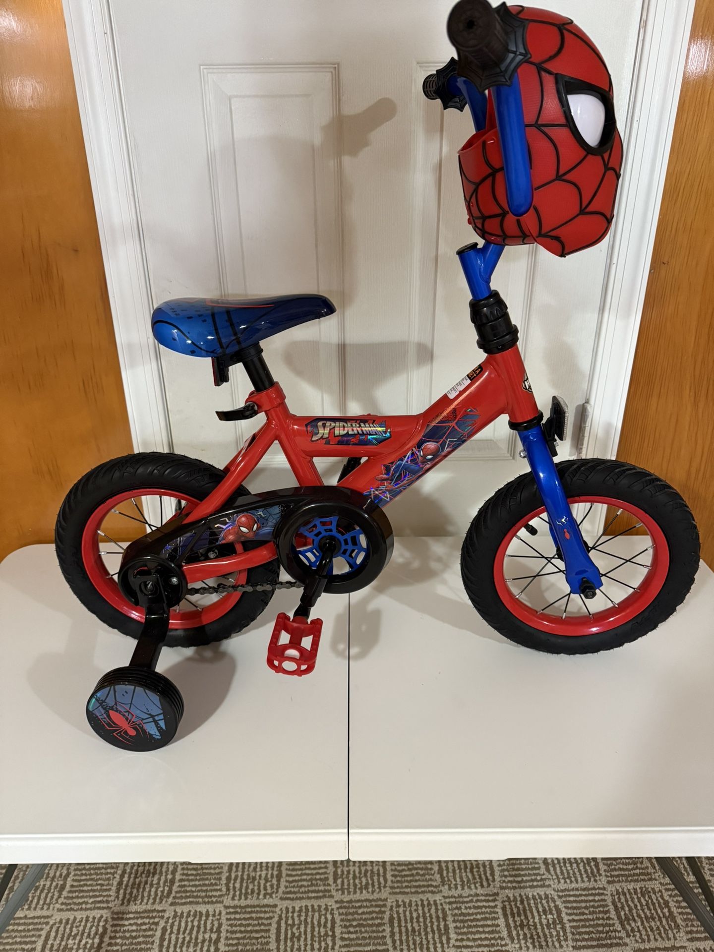Boy Spider Man Bike