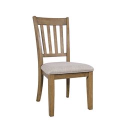 Brentwood Cascade Oak Slatback Chair (Set of 2)