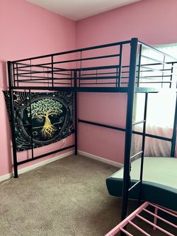 Full-size loft bed