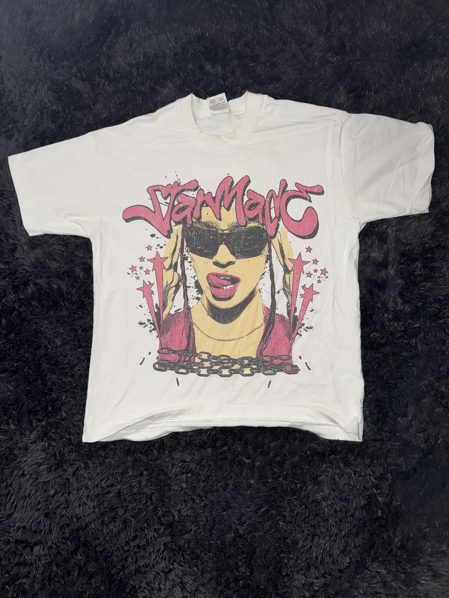 Hypedept Size Small “Starmade” Graphic White Tee