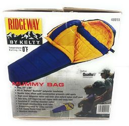 Kelty sleeping bag mummy