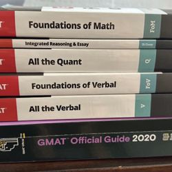 GMAT test prep guides
