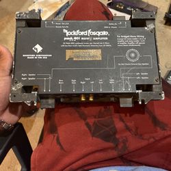 Rockford Fosgate Punch 40i DSM Car Amplifier Working