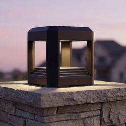 Outdoor Post Lights Hard Wired 5.94" Modern Column Lights PL13ES13W