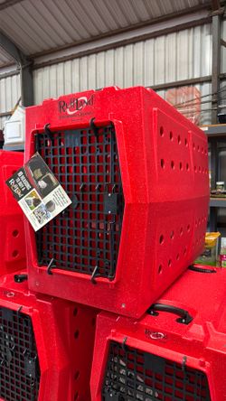 Ruffland kennel (NEW RELEASE) intermediate crate fire engine red brand new