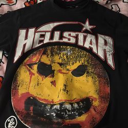 Hellstar evil smile t shirt authenticated