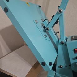 Teal SWING DESIGN heat Press Like New