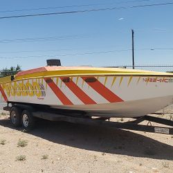 Speed boat 2 350 chevy w blowers.!!!!!