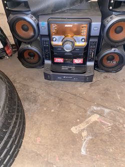 Sonny old school stereo $100