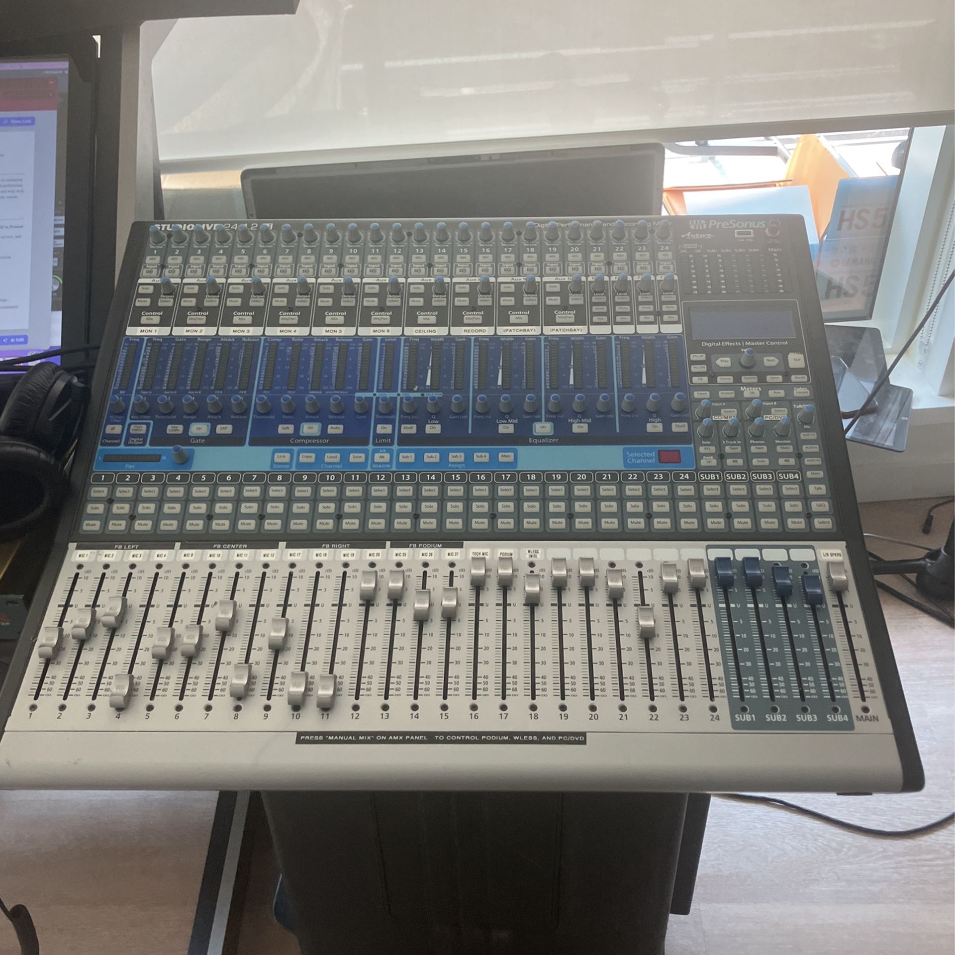 Presonus studio live 24.4.2. Digital Mixer 650$ Only Today