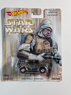 Hot Wheels Star Wars Dengar Ford Transit Super Van