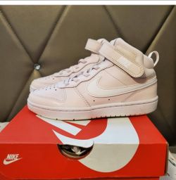 New Nike Light pink high top sneakers