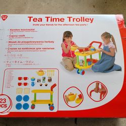 tea time trolley playset