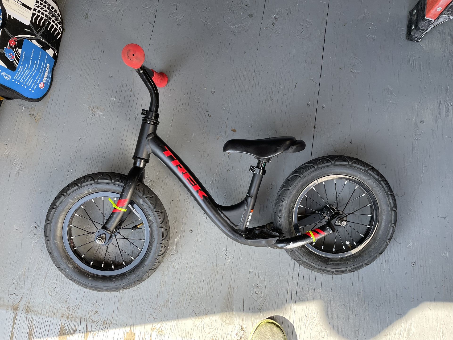 Trek Balance Bike: “Kickster” Size 12