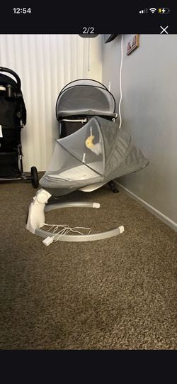 Baby remote control swing