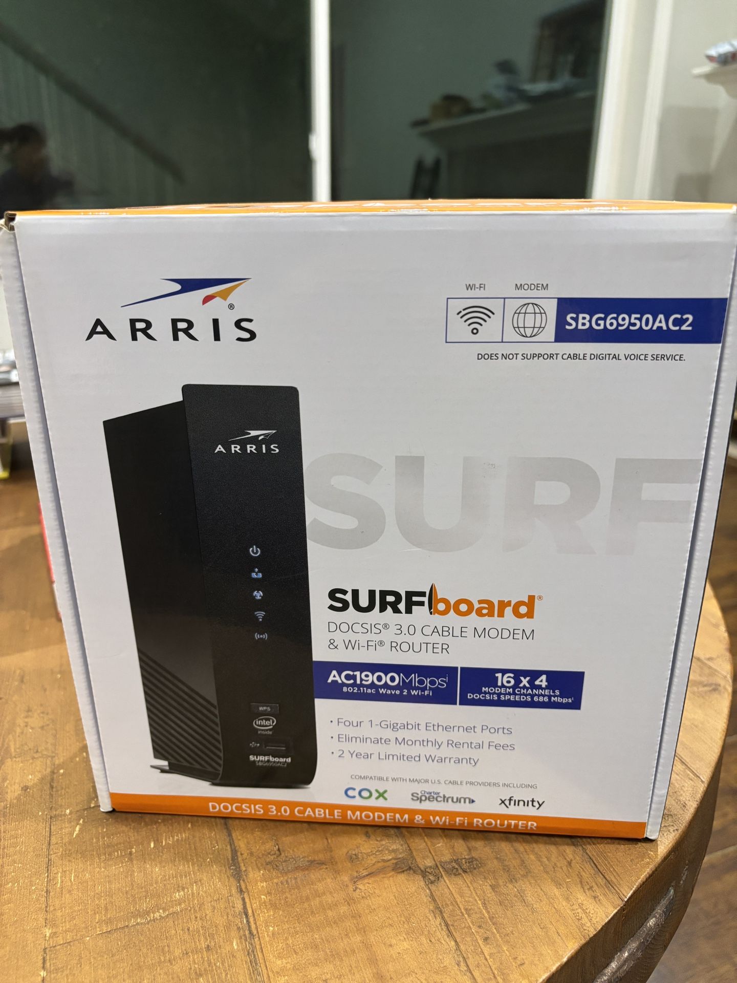 Arris Surfboard Cable Modem &Wi-fi Router