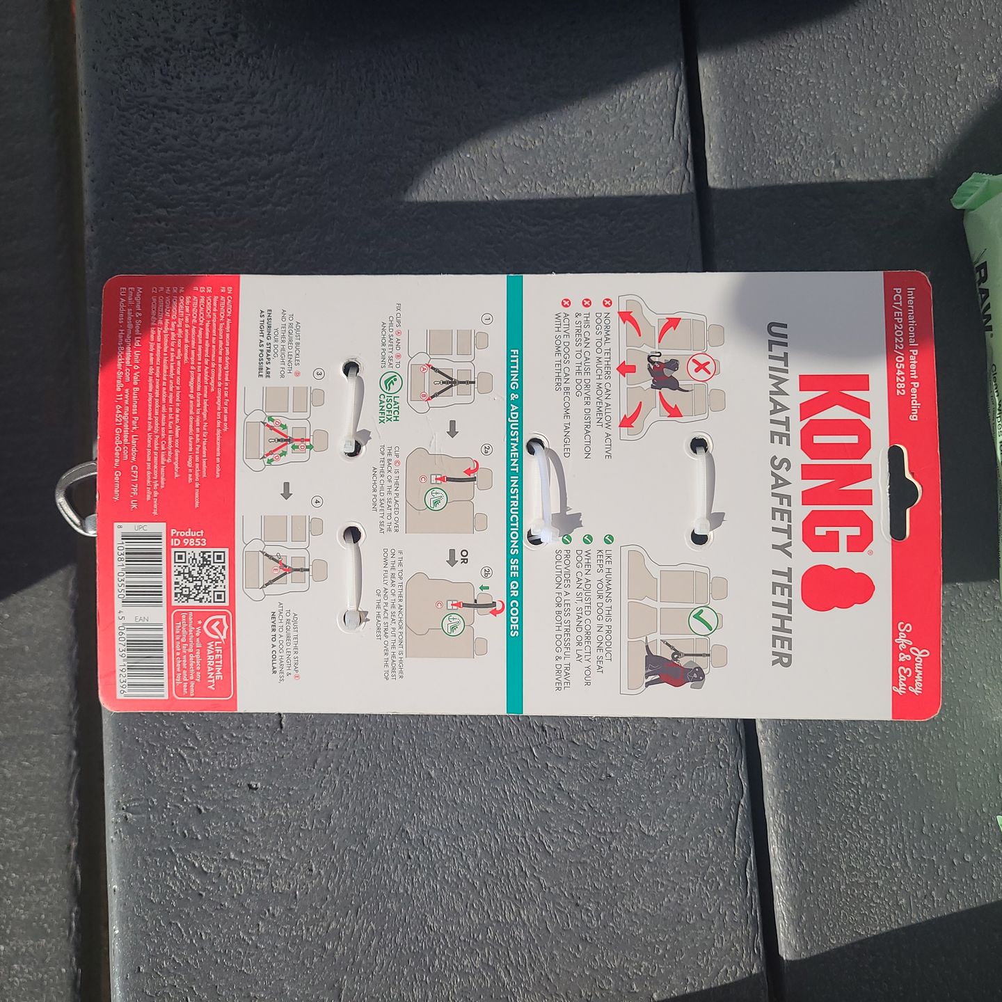 Kong ultimate safety tether