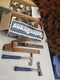 Roofing Nails, Hatchets, Roofing Jacks