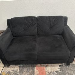 Black Loveseat