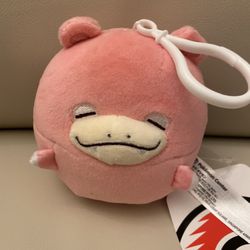 Pikachu Slowpoke Pokemon Plush Toy Key Chain