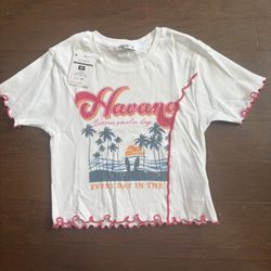 Tiffosi Cropped Teens T-shirt