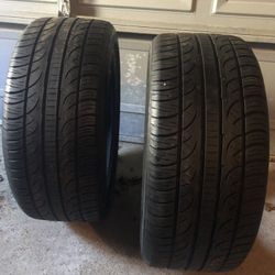 255/40/19 pirelli Pzero