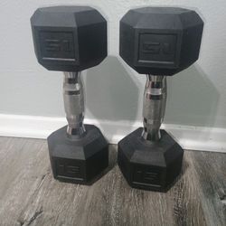 15Lb Dumbell Pair