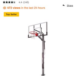 60 Inch InGround Basketball Hoop
