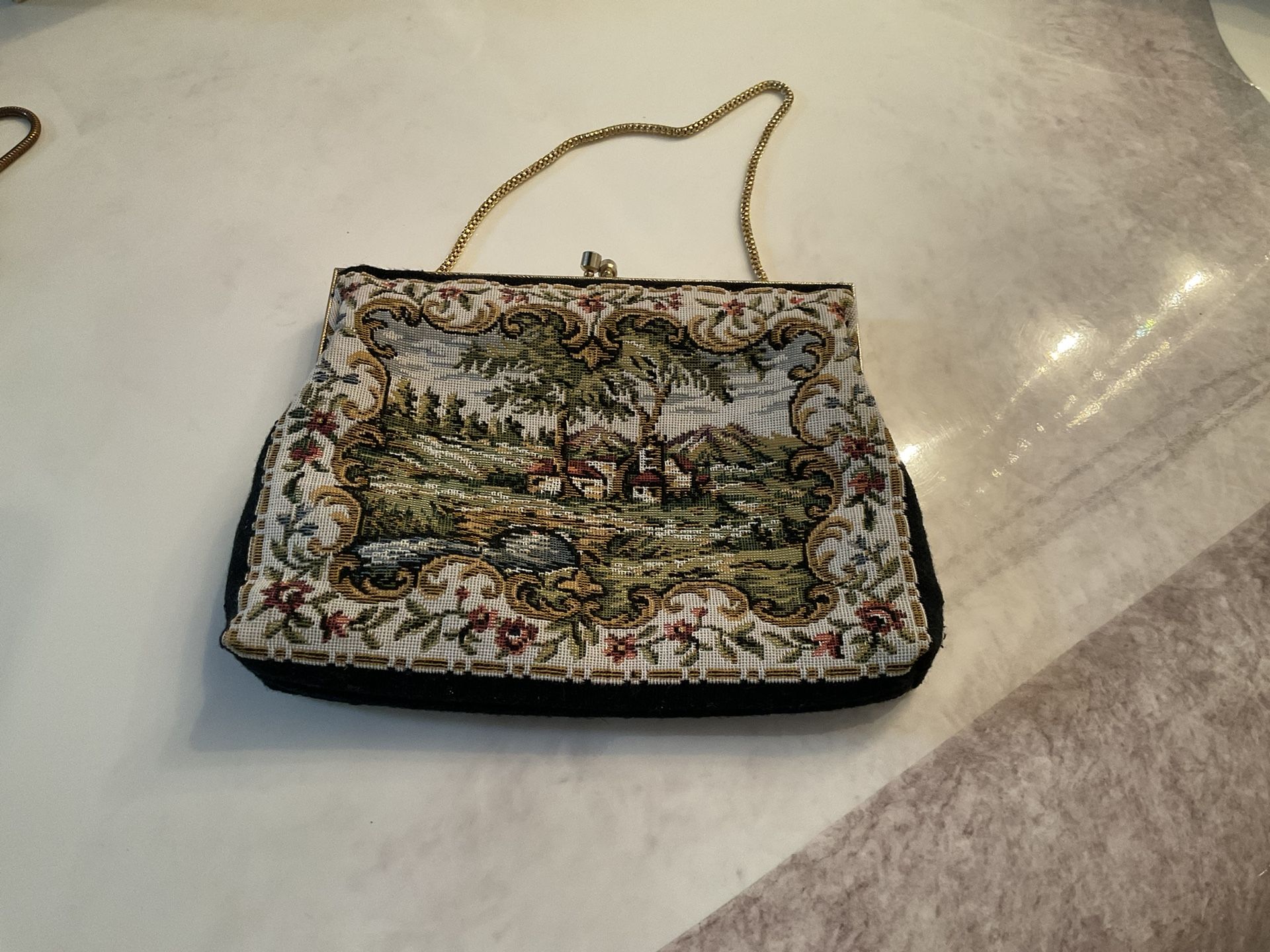 Tapestry Evening Bag