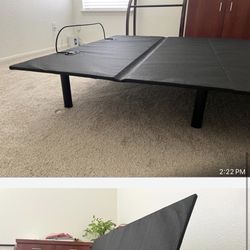 Queen Size Reclining Bed With Remote