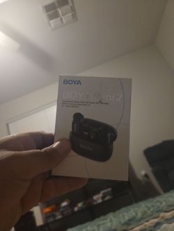 wireless microphone Boya mini 2