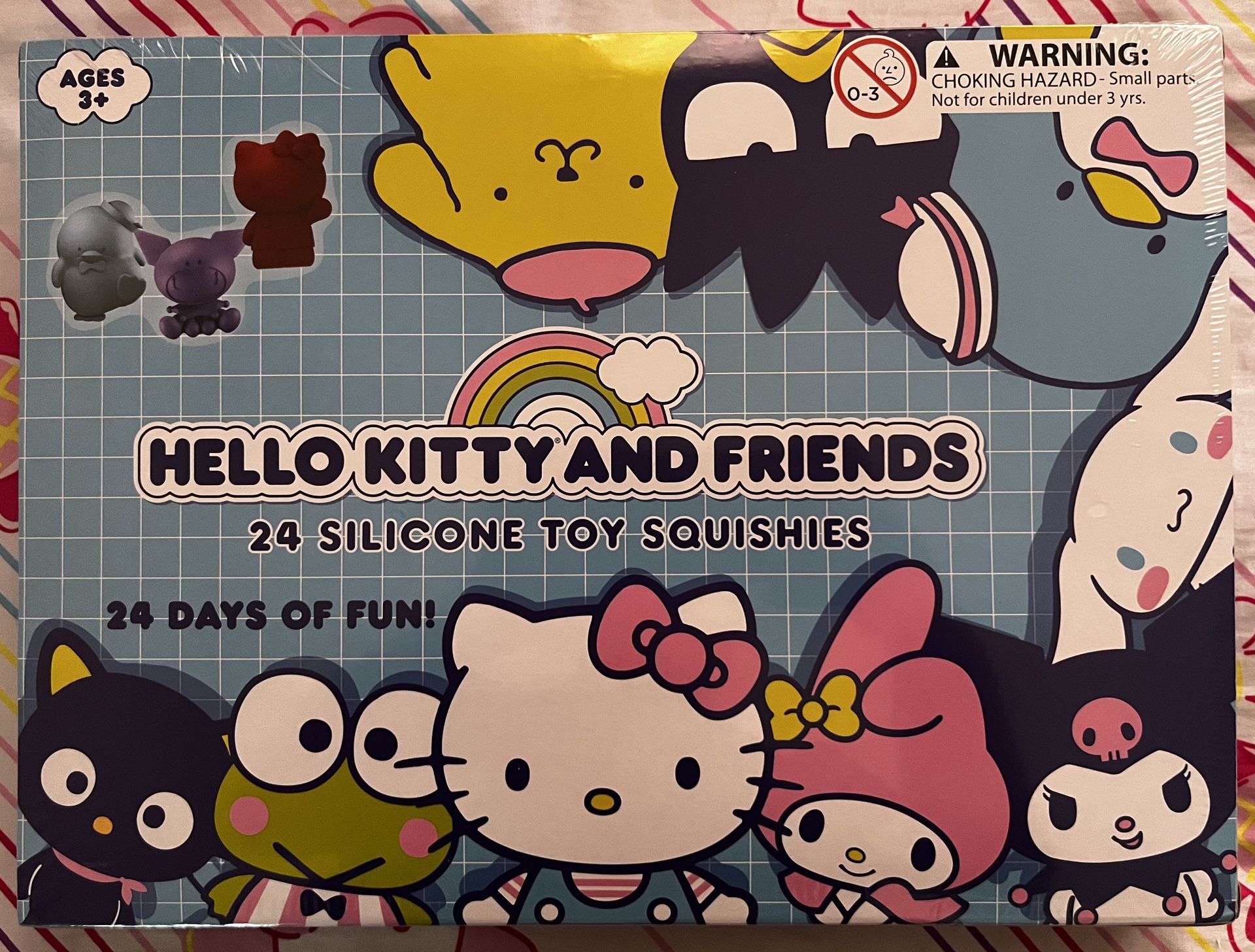 Hello Kitty and Friends 24 Silicone Toy Squishies