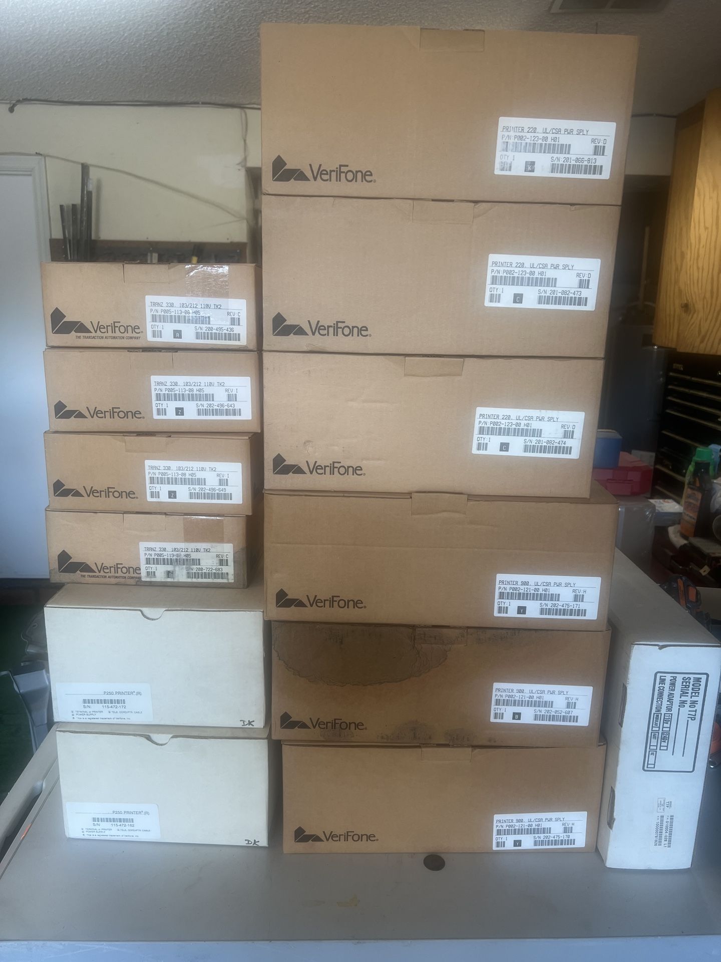 Verifone Visa/MasterCard Electronic Equipment