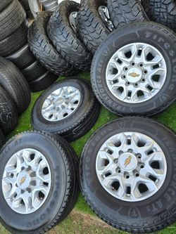 Set rims chevy silverado hd 8x180mm