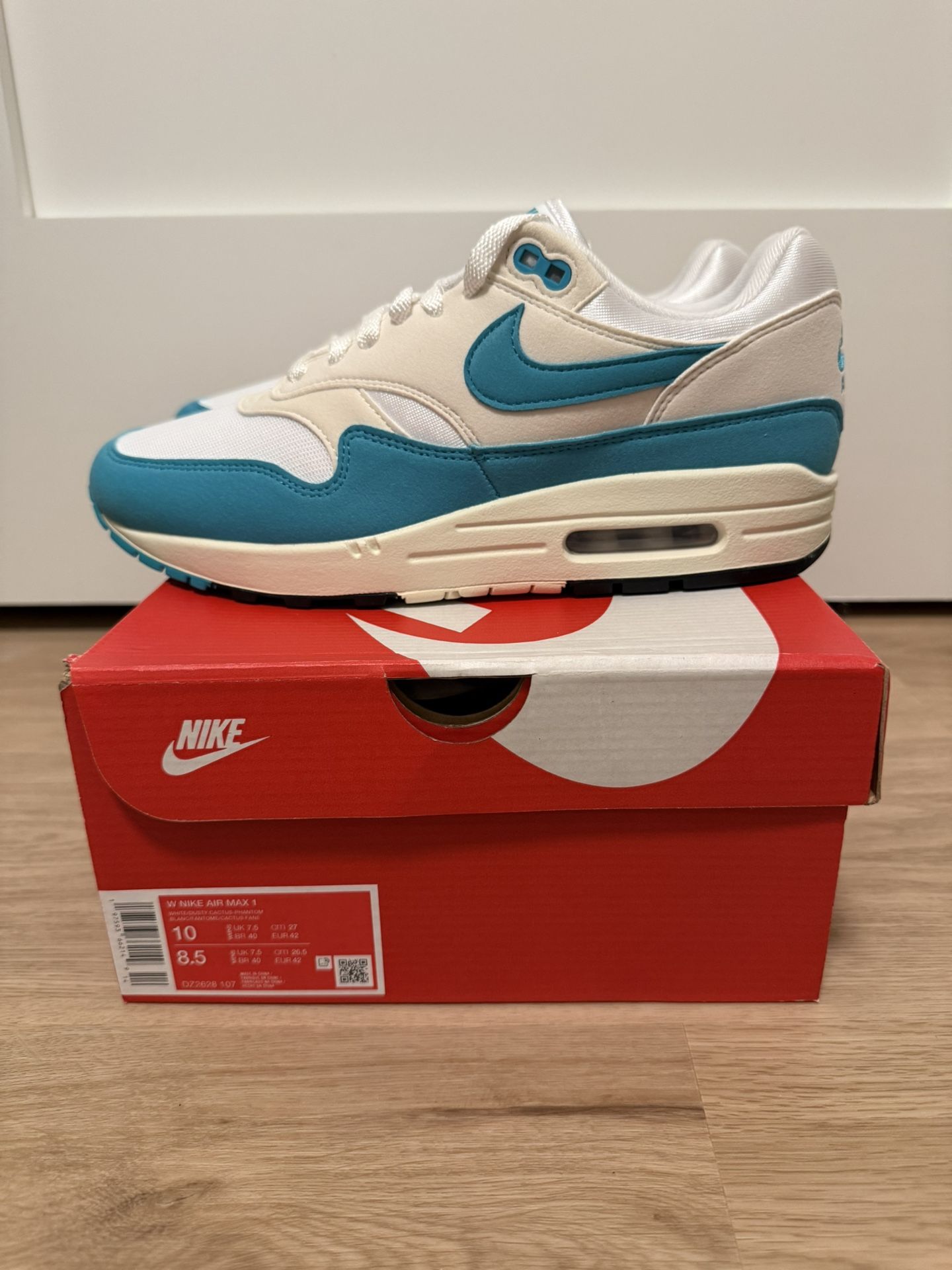 Nike Air Max 1 “Dusty Cactus” Women’s Size 10 / Men’s Size 8.5 DZ2628-107