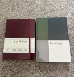 Semikolon Premium A5 Notebooks – Brand New (Still Sealed)