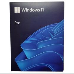 Win 11 Pro 64-Bit USB Drive + Product Key - New Sealed Box