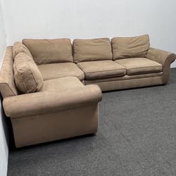 3 Piece Sectional Pottery Barn. retail 4k + tax. We deliver & setup. 
