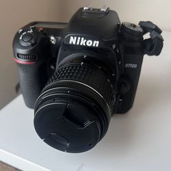 Nikon D7500 Camera With Lenses