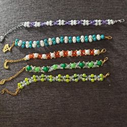 Preciosas Y Delicadas Pulseras Para Regalar Por El Día De La Amistad, A Hermanas, Amigas, Mamás, Etc.