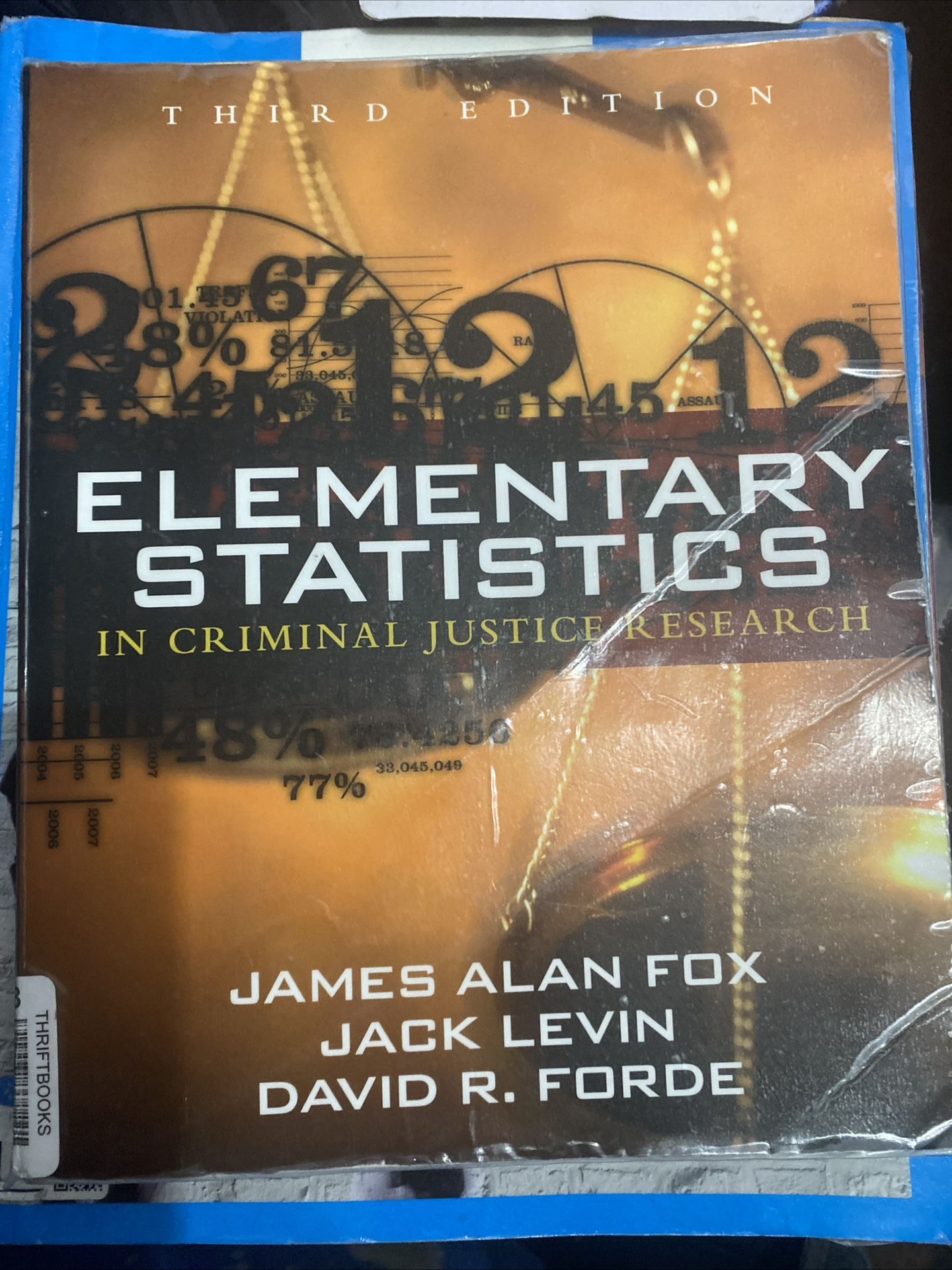 Elementary Statistics In Criminal Justice
